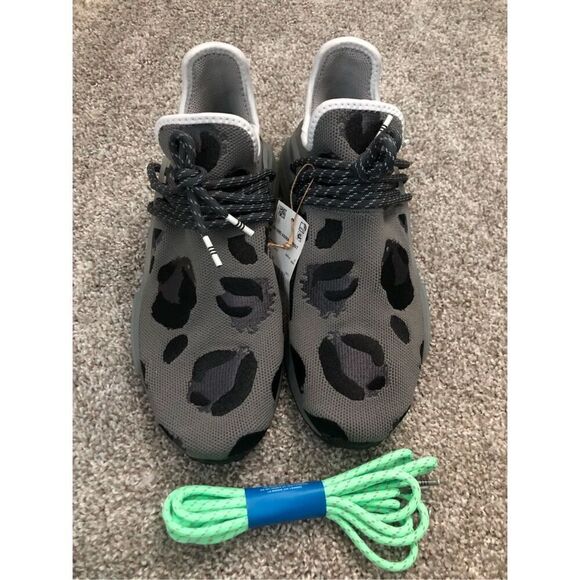 Adidas x Pharrell Williams NMD Leopard Print Men’s Size 8.5 - Picture 7 of 7